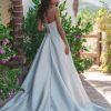 Mikado simplistic ballgown wedding dress