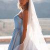 Mikado simplistic ballgown wedding dress