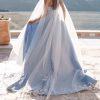 Mikado simplistic ballgown wedding dress